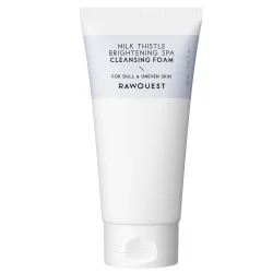 Осветляющая очистительная пенка с расторопшей Rawquest Milk Thistle Brightening Spa Cleansing Foam, 150 мл