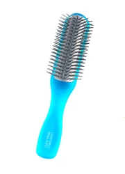 Іонно-голуба пластмасова щітка для волосся Oxford Biolabs