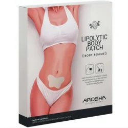 Липолитический пластырь для зоны живота Бабочка 4 процедуры - Arosha Lipolytic Body Patch
