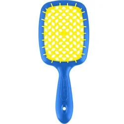 Щетка синяя с желтым Janeke Superbrush Standart