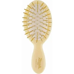 Масажна щітка з металевими зубчиками Слонова кістка Janeke Small Hair Brush