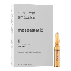 Мелатонин - ночной осветительный уход (ампулы) Mesoestetic Melatonin ampoules, 10 ед.