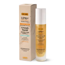 Средство GUAM UPKER INTENSIVE KERATINE «Жидкие кристаллы» для восстановления волос с растительным кератином 50 мл