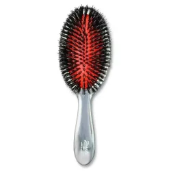 Срібна щітка середня Janeke Silver Hairbrush
