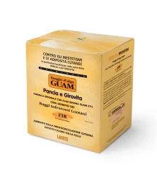 Грязевая маска из морских водорослей GUAM FIR для живота и талии с разогревающим действием