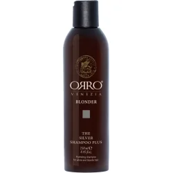 Серебряный шампунь плюс для светлых волос ORRO BLONDER Silver Shampoo Plus, 250 мл