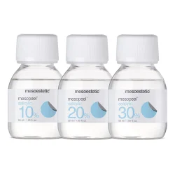 Поверхностный салициловый пилинг + нейтрализатор Mesoestetic Salicylic peel AS 10%/20%/30%, 50+50 мл