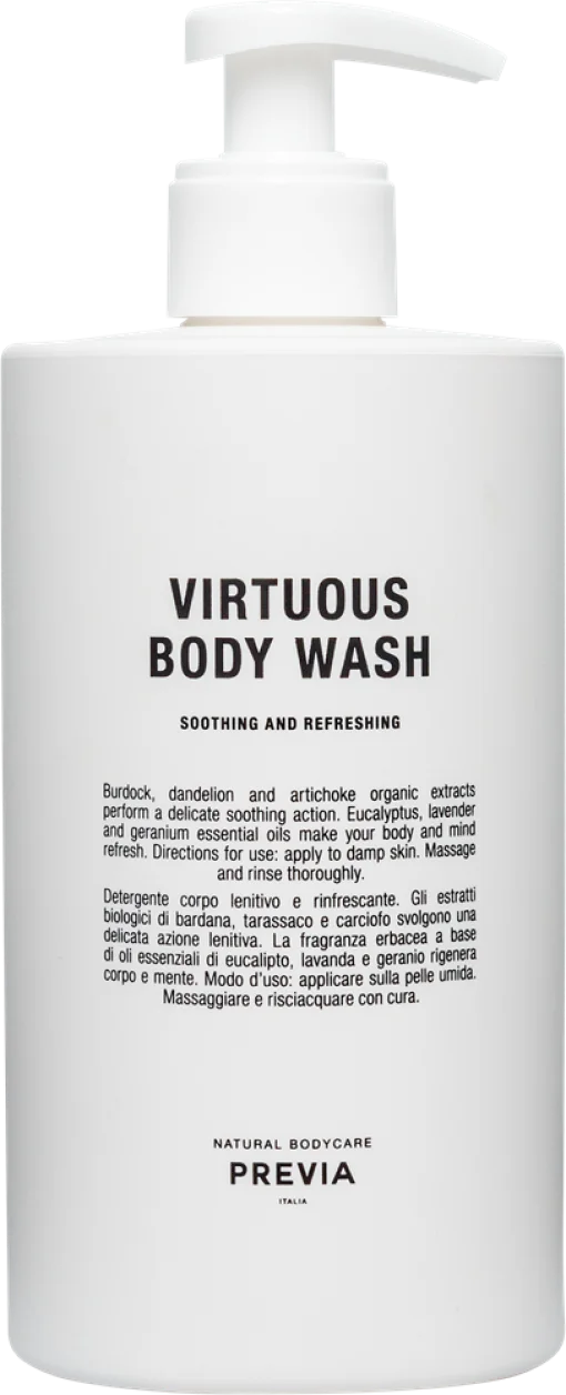 Previa VIRTUOUS Гель для душу заспокійливий освіжаючий 500мл
