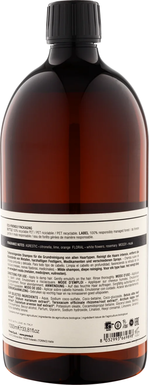 Previa BASIC Базовий шампунь перед фарбуванням 1000мл