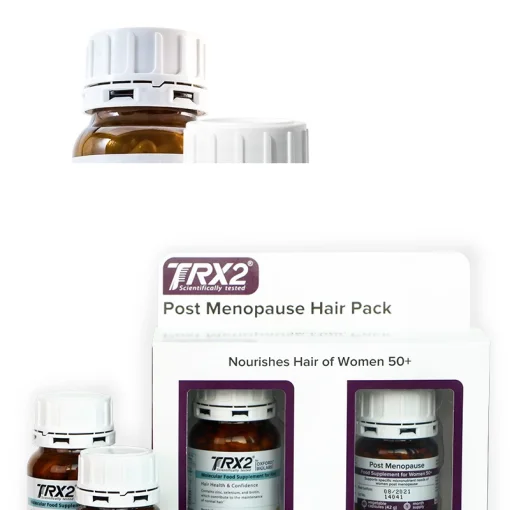 TRX2&reg; Набір дієтичних добавок проти випадіння волосся у жінок в період постменопаузи: TRX2&reg; і Post Menopause Oxford Biolabs 90 капсул (50 г) і 60 капсул(42 г)
