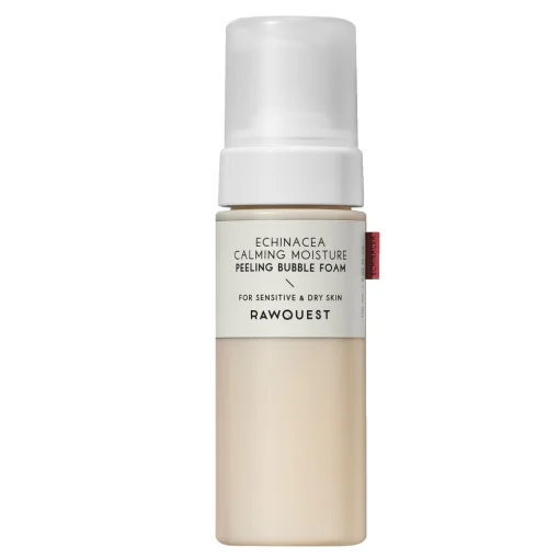 Киснева пілінг-пінка для вмивання з екстрактом ехінацеї Rawquest Echinacea Calming Moisture Peeling Bubble Foam, 150 мл