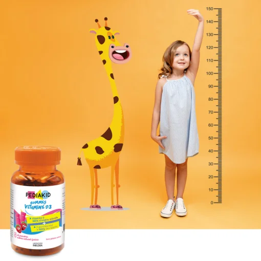 Ведмежуйки Вітамін D / VITAMINE D - Зміцнюють кістки та зуби, підвищують імунітет, 60 шт (PK26)