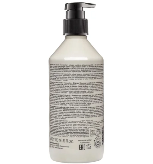 Шампунь универсальный для всех типов волос с маслом облепихи и маракуйи Contempora Universal Shampoo