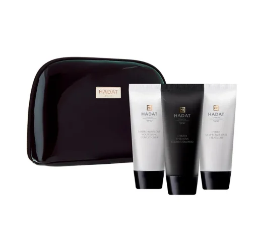 НАБОР С КОСМЕТИЧЕСКОЙ ВОССТАНОВЛЯЮЩИЙ HADAT HYDRO REPAIR HAIR SET 210ml