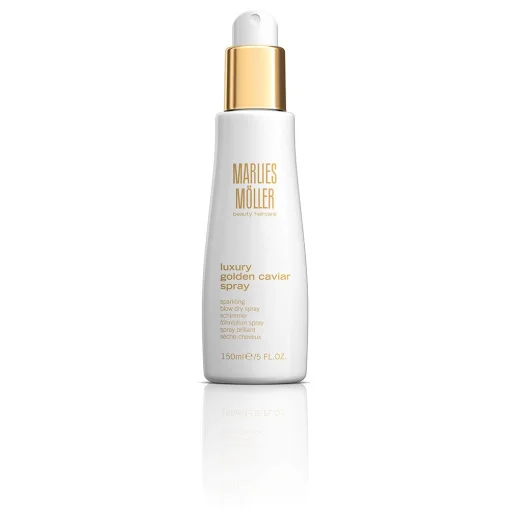 Дорогоцінний Ікряний спрей для блиску волосся Marlies Moller Luxury Golden Caviar Spray, 150 мл, ТЕСТЕР
