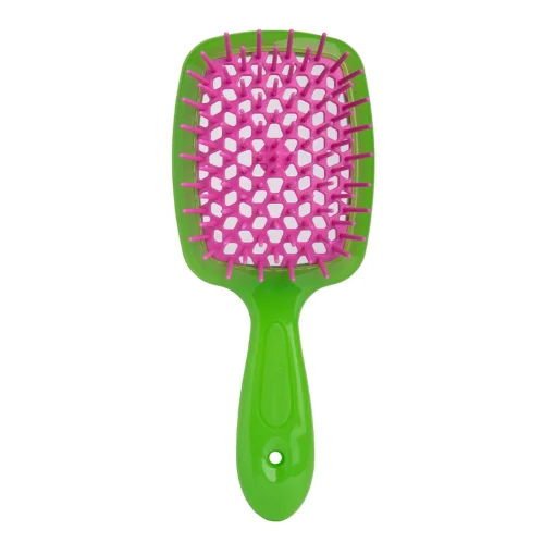 Щетка салатовая с розовым Janeke Small Superbrush Standart