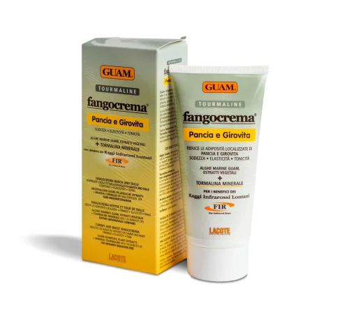 Фанго-крем для живота і талії GUAM TOURMALINE з розігріваючою дією
