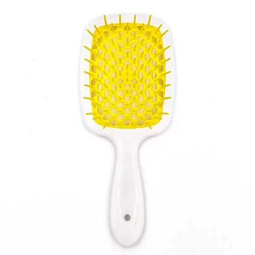 Щетка белая с желтым Janeke Superbrush Standart