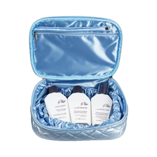 НАБІР у косметичці L'Alga Seamore Beauty (блакитний)