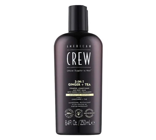 Засіб 3-в-1 для волося та тіла American Crew Ginger + Tea Shampoo Conditioner And Body Wash 250 мл