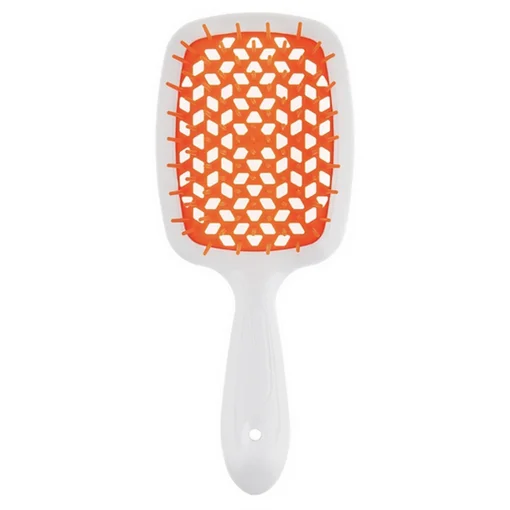 Щітка біла з помаранчевим Janeke Superbrush Standart