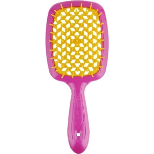 Щітка рожева з жовтим Janeke Small Superbrush Standart