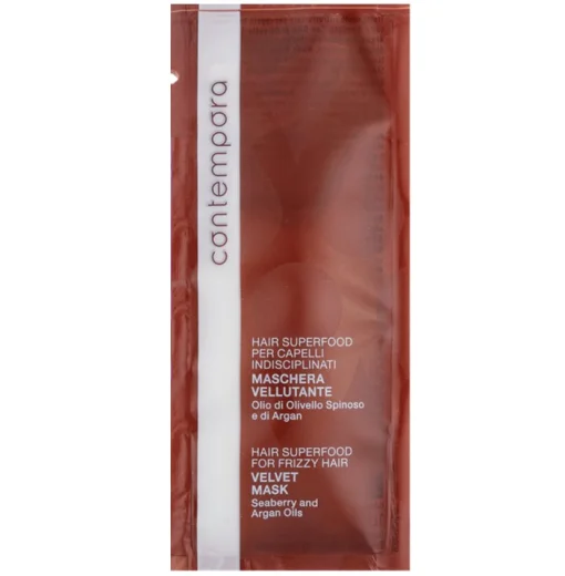 Розгладжуюча маска Сяючий оксамит з маслом Аргана і обліпихи Contempora Velvet Mask Argan and Seaberry Oils