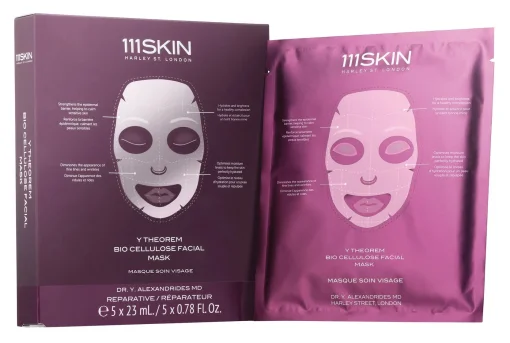 Маски для обличчя із біоцелюлози 111 SKIN Y Theorem Bio cellulose Facial Mask Box, 5 шт