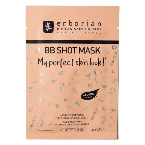 Тканинна маска для обличчя Erborian BB Shot Mask, 14 г