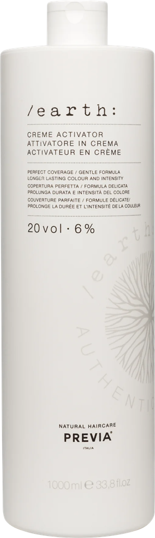 Previa EARTH  Крем-активатор 20VOL 6% 1000мл