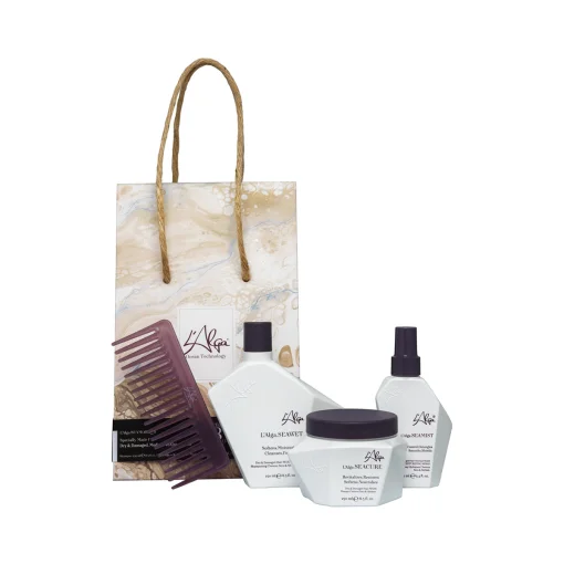 НАБІР Luxury Шампунь + Маска + Спрей + Гребінець L&rsquo;Alga