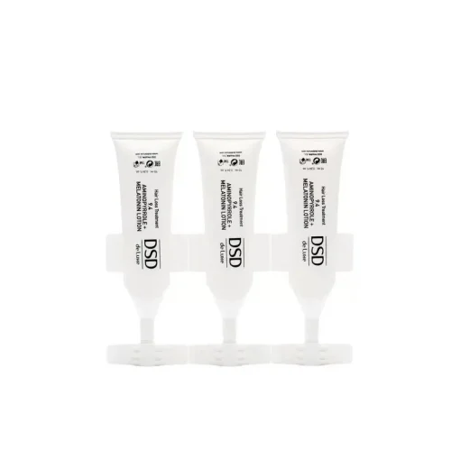 Лосьон против выпадения волос DSD AMINOPYRROLE+MELATONIN LOTION, 10 ампул по 10 мл.
