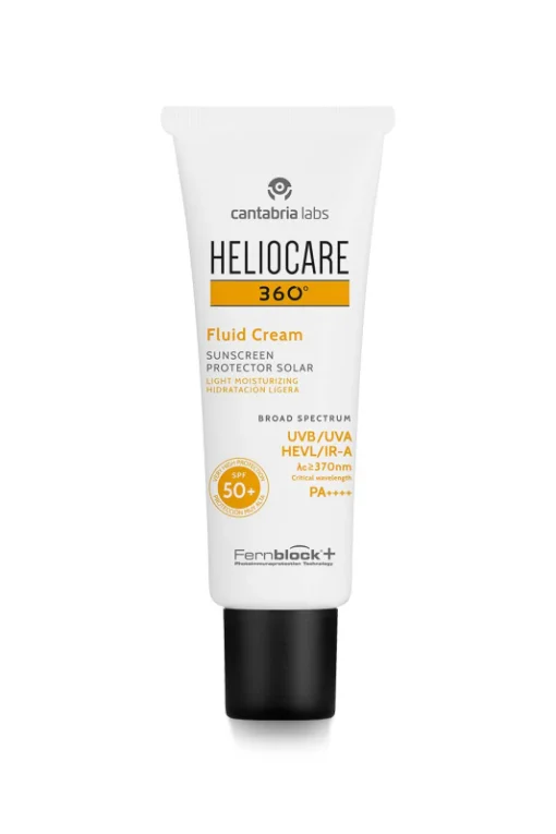 Сонцезахисний крем-флюїд Cantabria Labs HELIOCARE 360 &ordm; FLUID CREAM SPF50+ для всіх типів шкіри