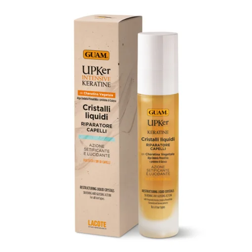 Средство GUAM UPKER INTENSIVE KERATINE &laquo;Жидкие кристаллы&raquo; для восстановления волос с растительным кератином 50 мл