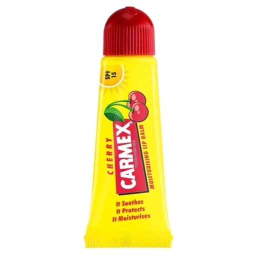 Бальзам для губ зі смаком вишні Carmex Moisturizing Lip Balm Cherry, 10 мл