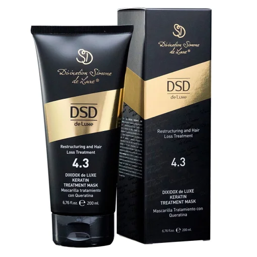 Восстанавливающая маска с кератином Диксидокс Де Люкс DSD Dixidox Keratin Treatment Mask, 200 мл