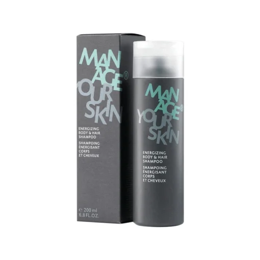 Гель для душу та шампунь 2 в 1 для чоловіків Dr.Spiller Energizing Body &amp; Hair Shampoo, 200 мл