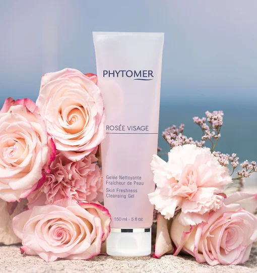 Гель очищуючий для обличчя Рожева вода Phytomer Rosee Visage Skin Freshness Cleansing Gel, 150 мл