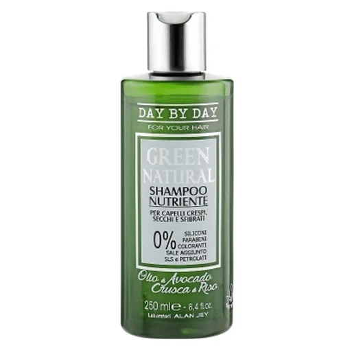 Шампунь питательный для вьющихся, сухих и поврежденных волос Orising Green Natural Shampoo, 250 мл