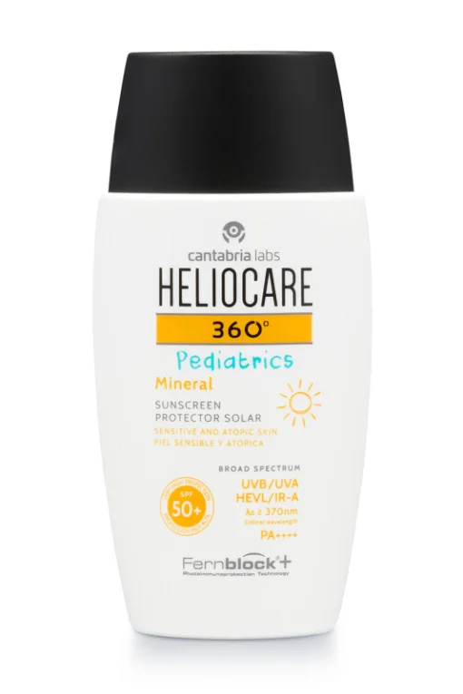 Дитячий мінеральний сонцезахисний гель-крем SPF 50+ Cantabria Labs Heliocare SPF 50+