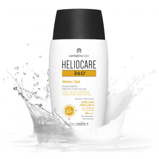 Сонцезахисний зволожуючий гель із SPF 50+ Heliocare 360 ​​Water Gel Cantabria Labs