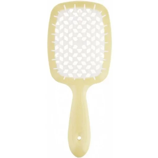 Щітка пастельно жовта з білим Janeke Small Superbrush Standart