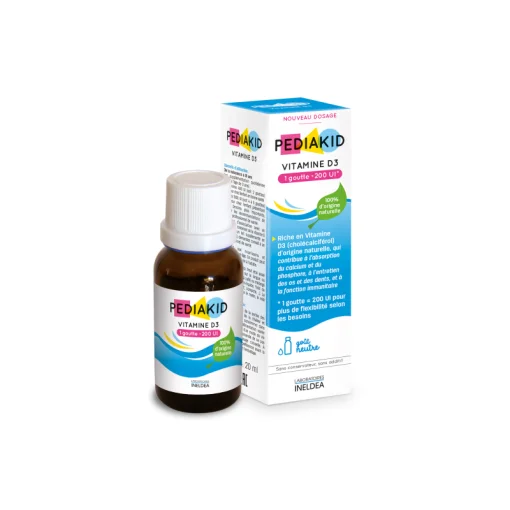 КАПЛИ ВИТАМИН D3 - ТОЧНАЯ ДОЗИРОВКА / VITAMINE D3, 20 мл