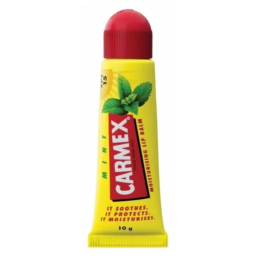 Бальзам для губ зі смаком м'яти Carmex Moisturizing Lip Balm Mint, 10 мл