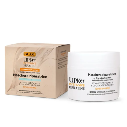 Маска для волосся GUAM UPKER INTENSIVE KERATINE відновлювальна з рослинним кератином 200 мл