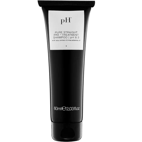 pH PURE STRAIGHT НАБІР Підготовчий шампунь 60мл + Крем-актив 60мл +Закріплювальна маска 60мл