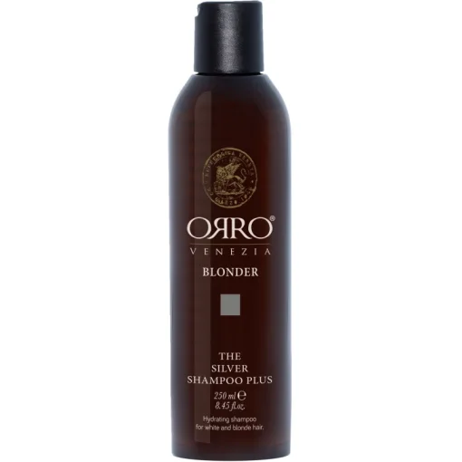 Серебряный шампунь плюс для светлых волос ORRO BLONDER Silver Shampoo Plus, 250 мл