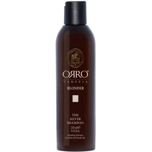 Серебряный шампунь для светлых волос ORRO BLONDER Silver Shampoo, 250 мл