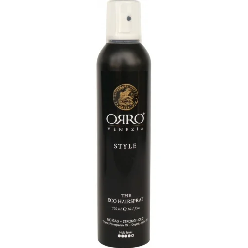 Лак для волос СИЛЬНОЙ фиксации ECO ORRO STYLE ECO Hairspray strong, 300 мл