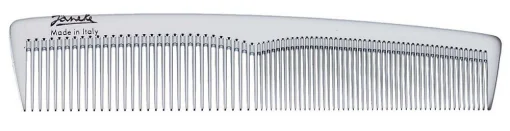 Серебряный гребень большой Janeke Hair Comb